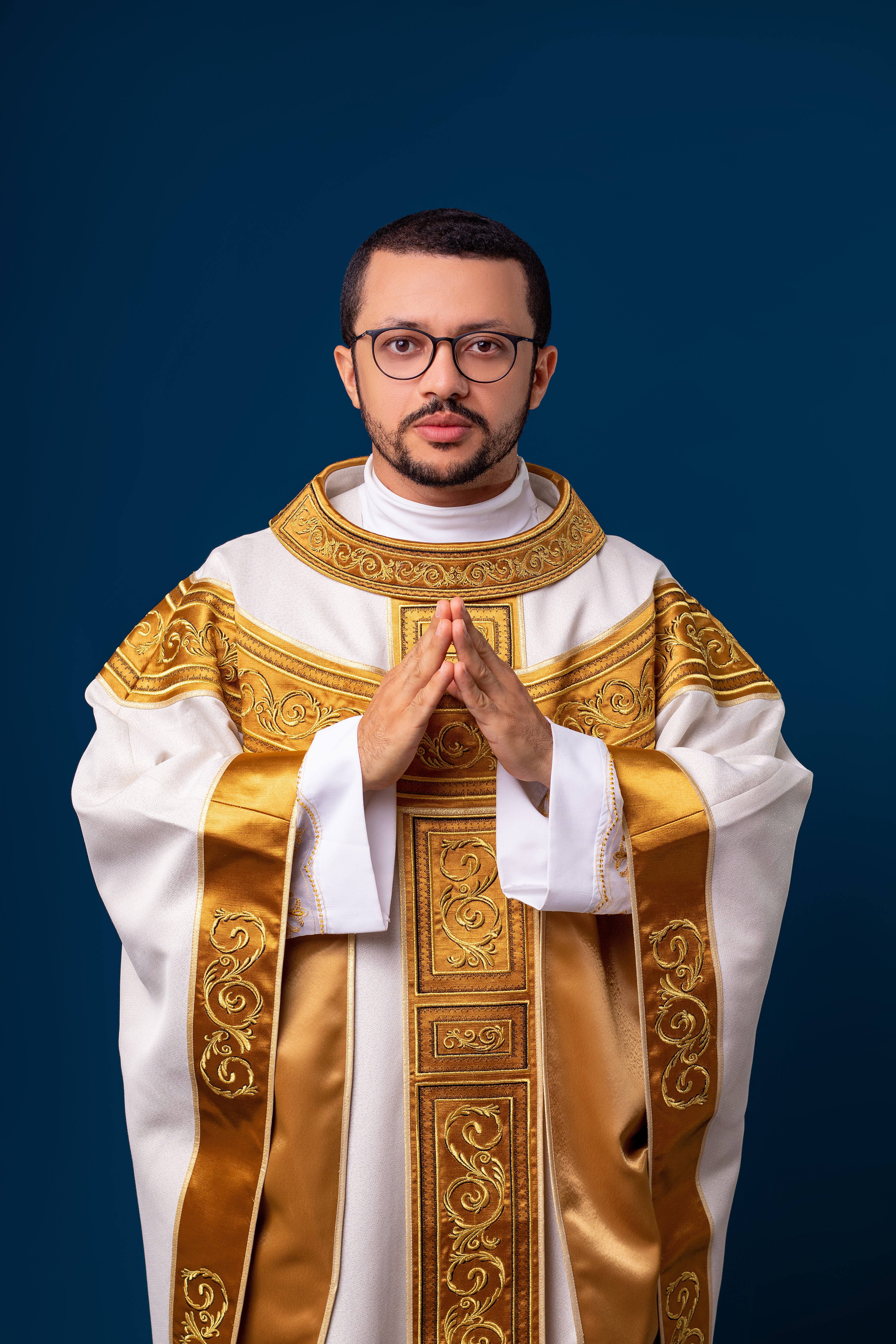 Frei Messias Oliveira, pároco da Paróquia de Nossa Senhora do Carmo