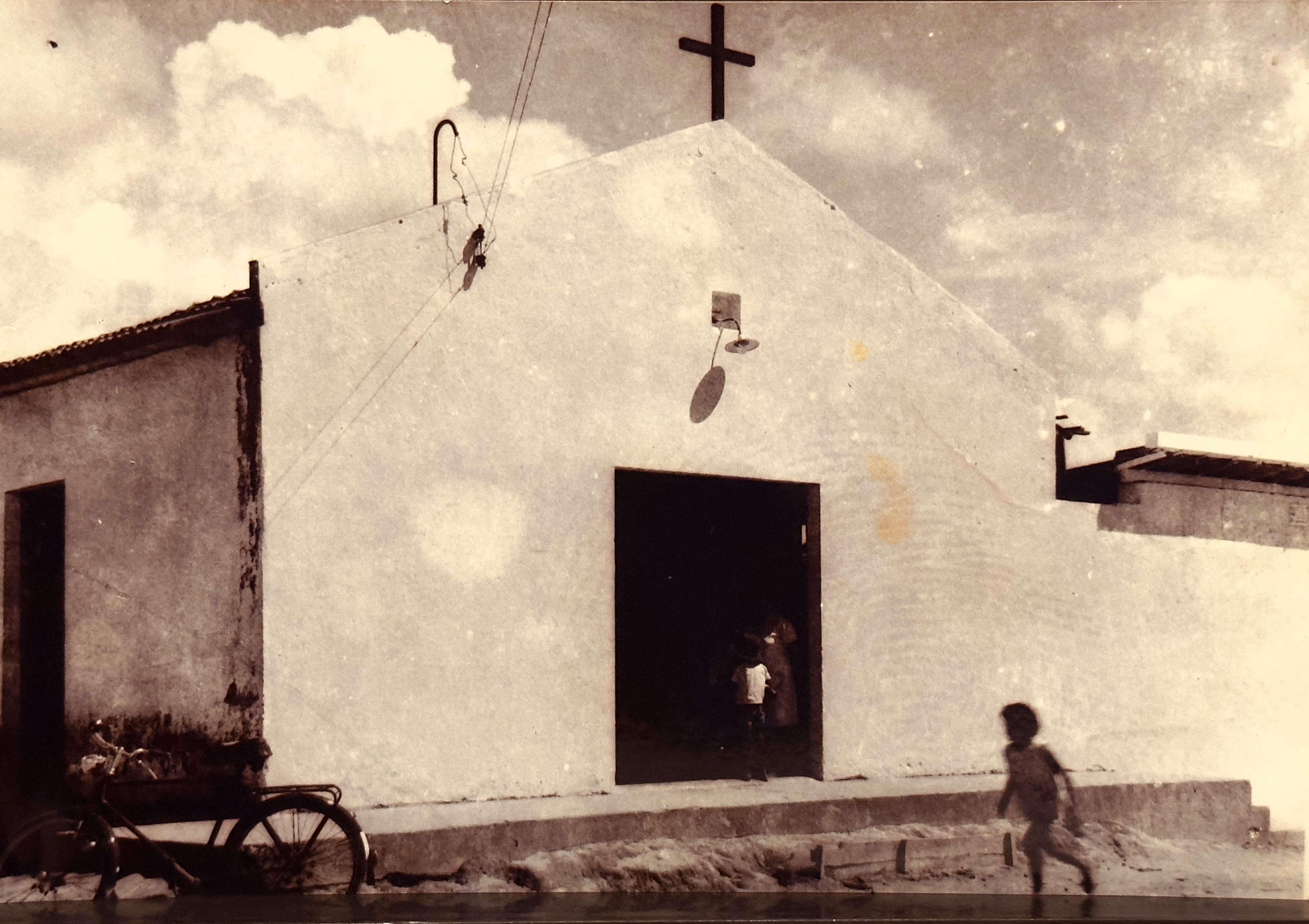 A antiga igrejinha de Nossa Senhora do Carmo
