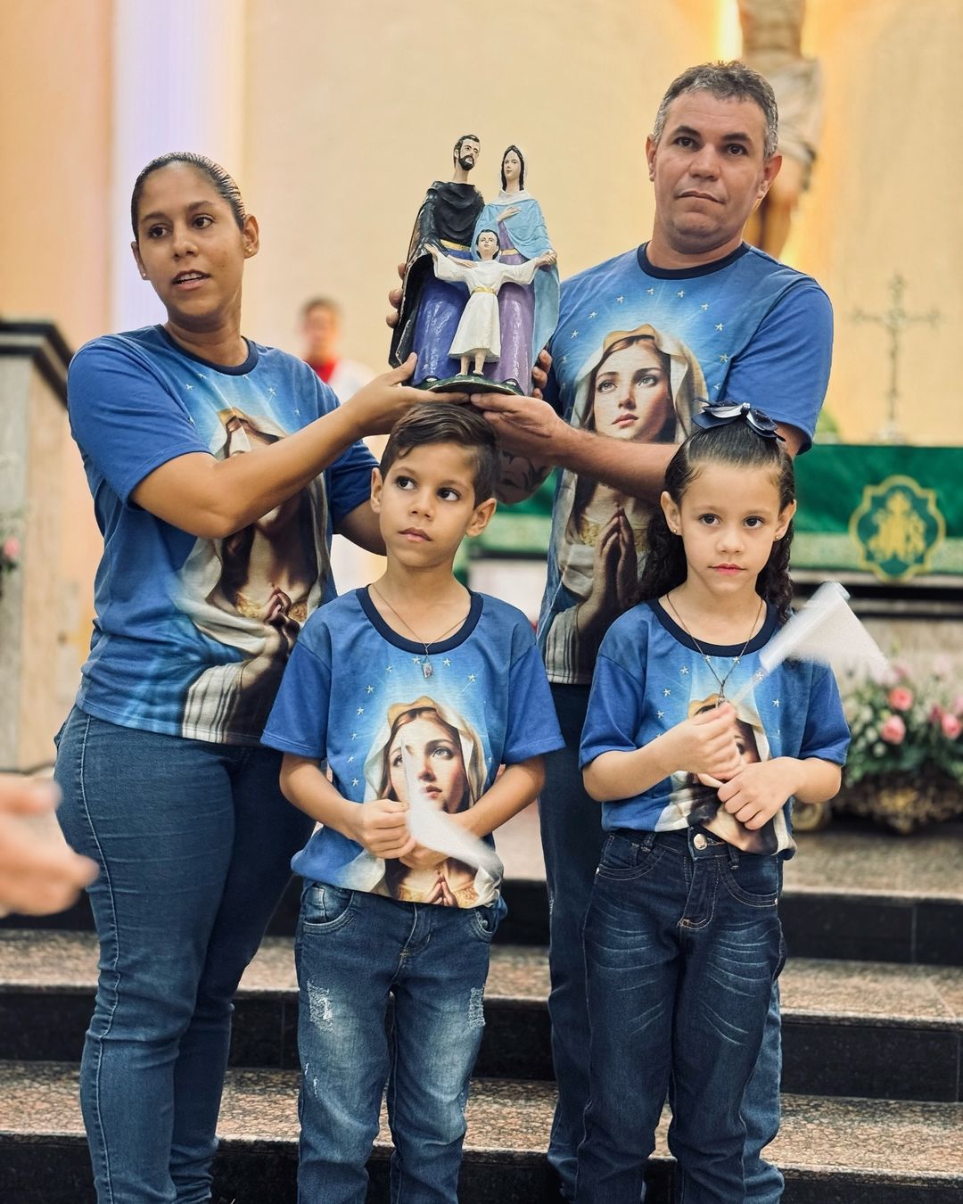 Missa com tapete — Corpus Christi
